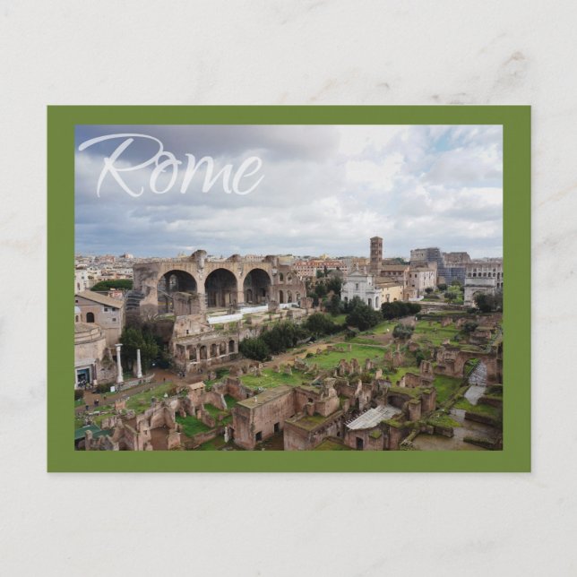 Roman Forum Postcard (Front)