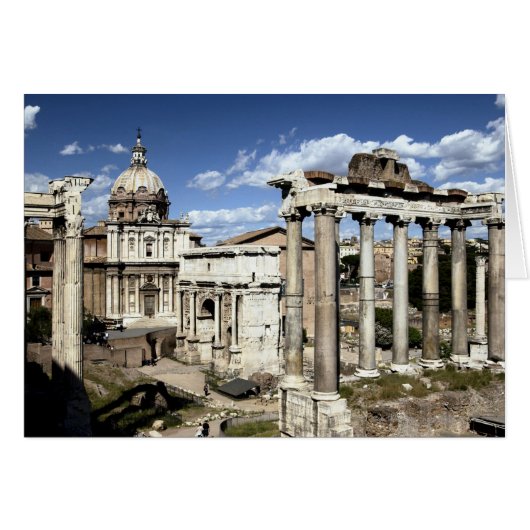 Roman Forum, Rome, Italy Cards (Front Horizontal)