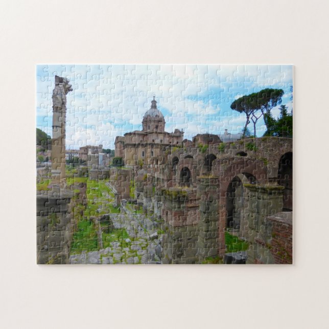 Roman Forum , Rome, Italy. Jigsaw Puzzle (Horizontal)