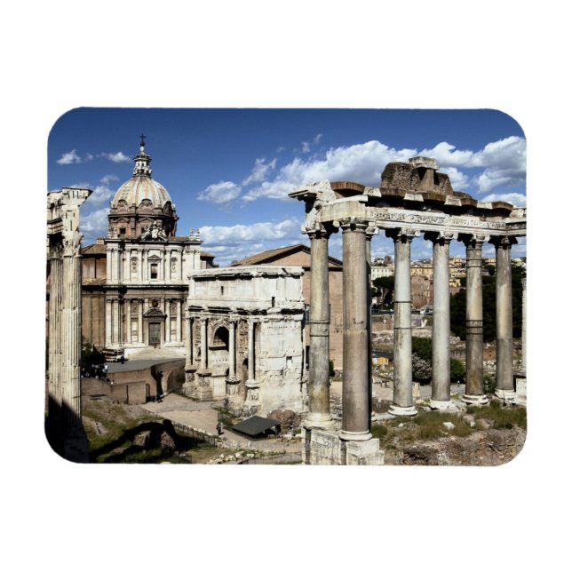 Roman Forum, Rome, Italy Magnet (Horizontal)