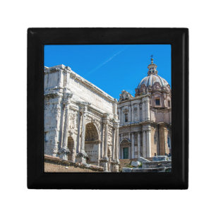 Roman Forum ruins in Rome, Italy Gift Box