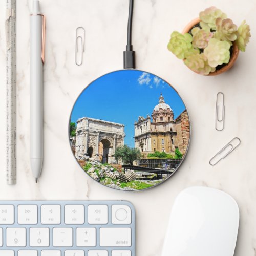 roman forums wireless charger 