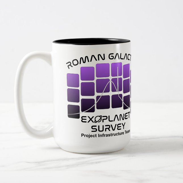 Roman Galactic Exoplanet Survey PIT Mug (Left)