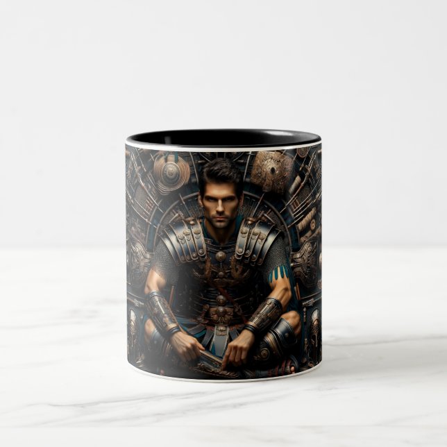 Roman Gladiator Valor Knolling Mug (Center)