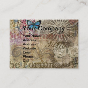 Roman History Italy Travel Vacation Holiday City Business Card