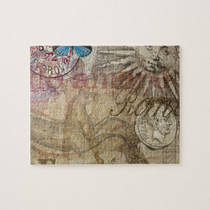 Roman History Italy Travel Vacation Holiday City Jigsaw Puzzle