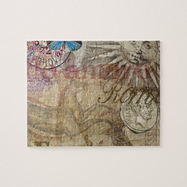 Roman History Italy Travel Vacation Holiday City Jigsaw Puzzle (Horizontal)