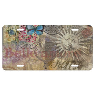 Roman History Italy Travel Vacation Holiday City License Plate