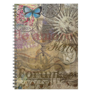 Roman History Italy Travel Vacation Holiday City Notebook