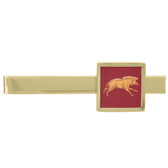 Roman Imperial Boar Tie Clip (Front)