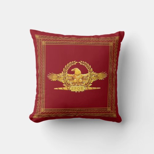 Roman Imperial Eagle Pillow