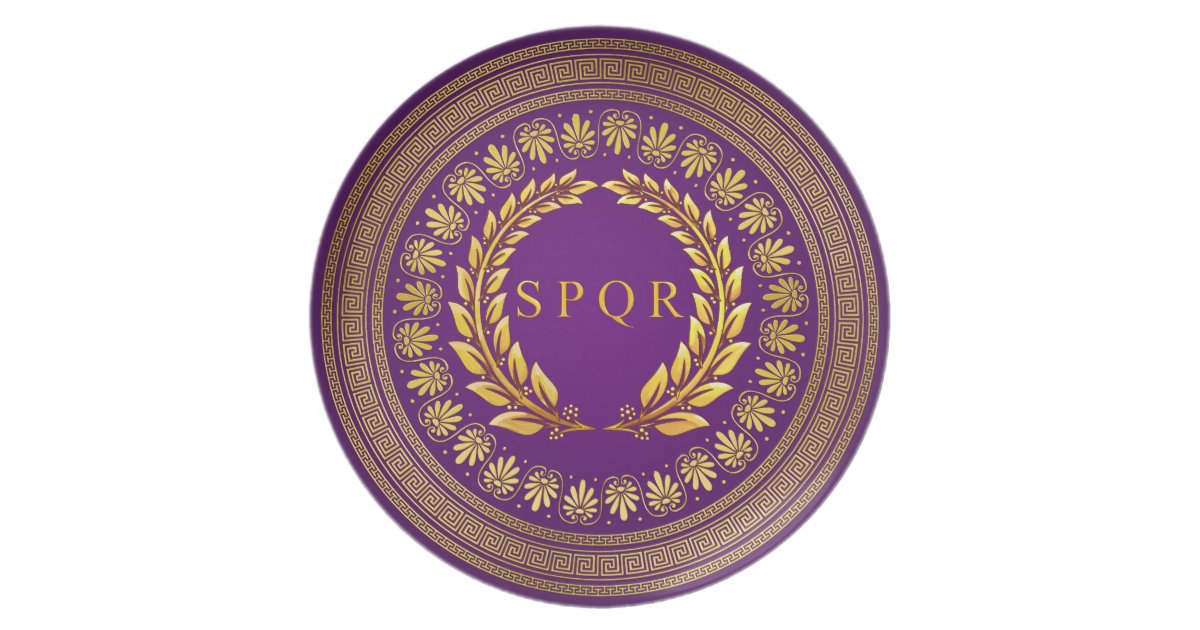 spqr logo purple