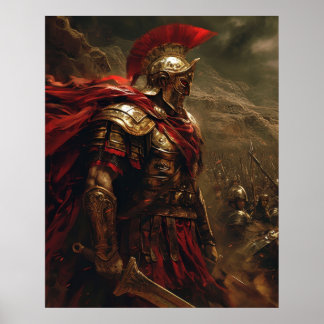 Roman Legion Warrior Poster
