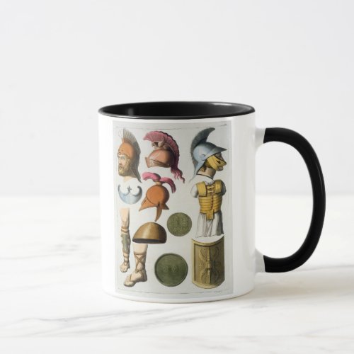 Roman military equipment from Le Costume Ancien Mug