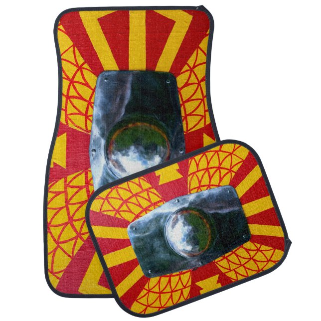 Roman Military Shield Scutum Car Floor Mat (Set)