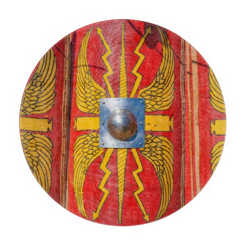 Roman Military Shield _ Scutum Cutting Board