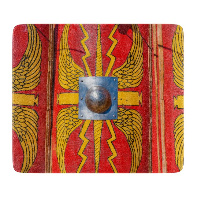 Roman Military Shield - Scutum Cutting Board (Front)