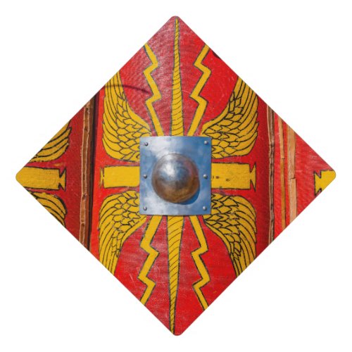 Roman Military Shield _ Scutum Graduation Cap Topper