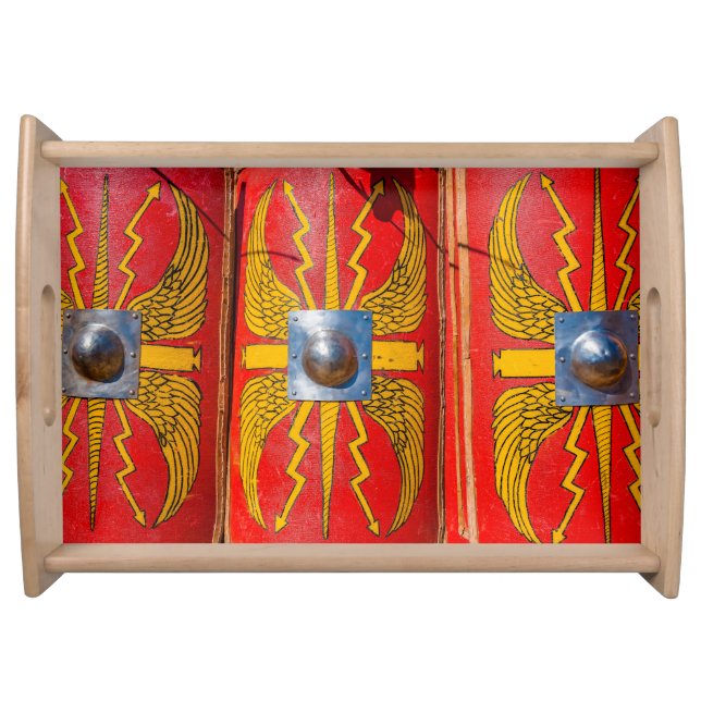 Roman Military Shield - Scutum Serving Tray (Front)