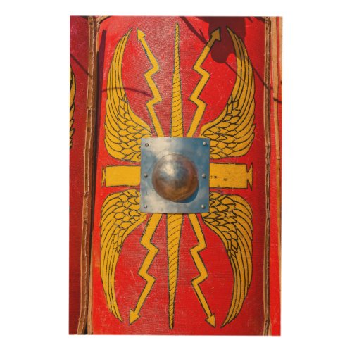 Roman Military Shield _ Scutum Wood Wall Decor