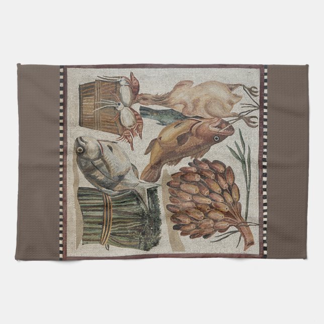 Roman Mosaic Kitchen Towels  (Horizontal)