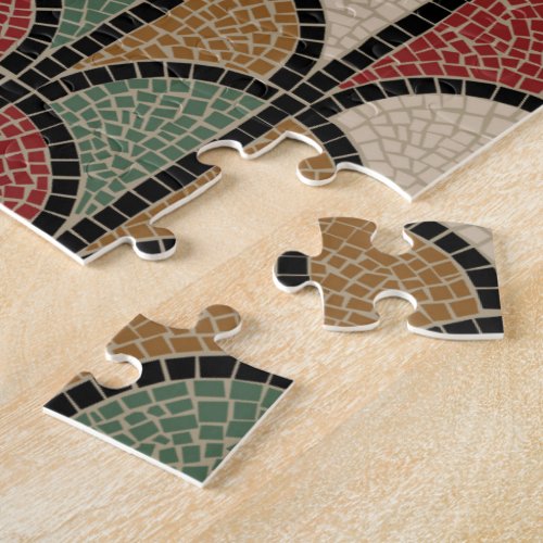 Roman mosaic Pompeii Jigsaw Puzzle