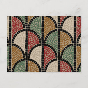 Roman mosaic (Pompeii) Postcard