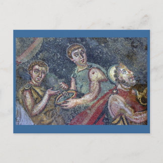 Roman Mosaic Postcard