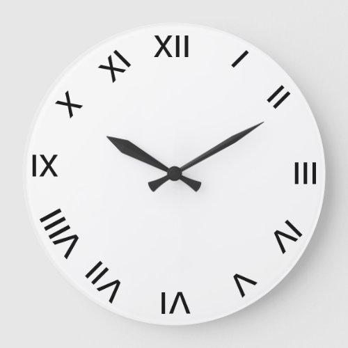 ROMAN NUMERAL clock