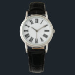 Roman Numeral Dial Watch<br><div class="desc">A lively vintage look Roman numeral dial watch face.</div>