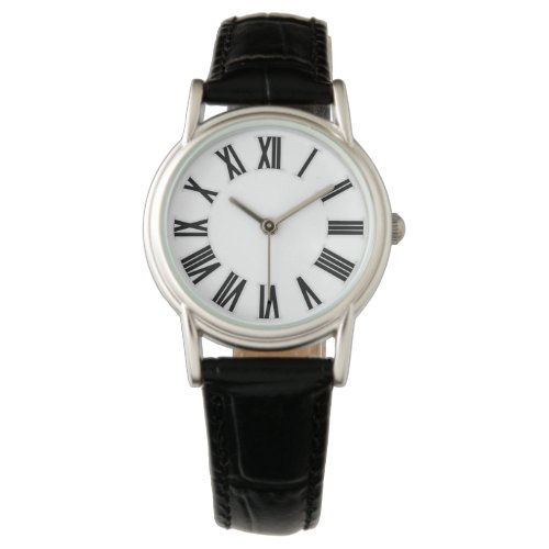 Roman Numeral Dial Watch