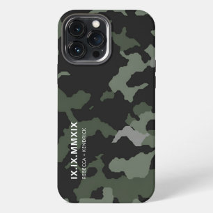  Roman Numerals Anniversary Date Matching Couple iPhone 13 Pro Max Case