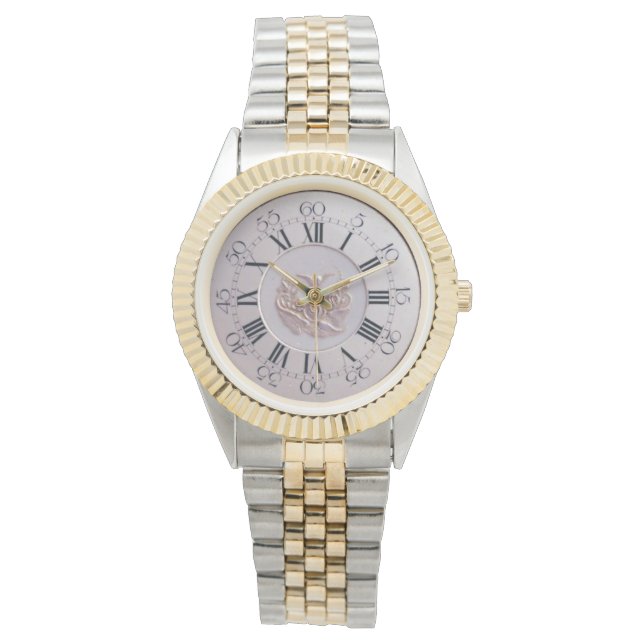Roman Numerals Modern number big Easy to Read Watc Watch (Front)