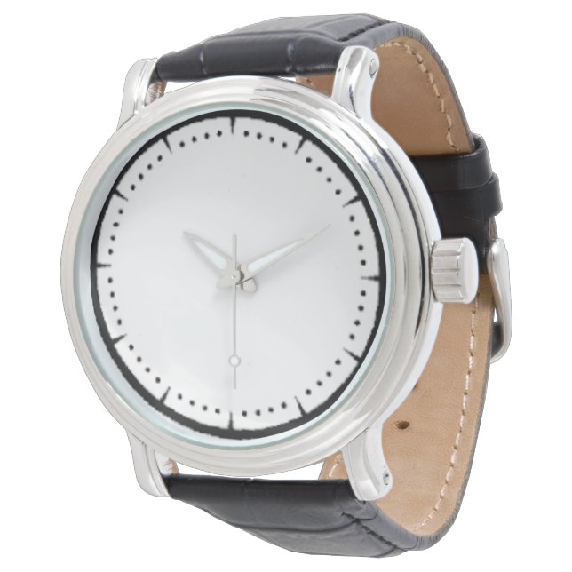 Roman Numerals Modern number big Easy to Read Watc Watch (Angled)
