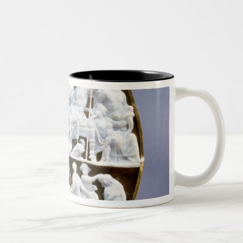 Roman onyx cameo 1st century AD Two_Tone Coffee Mug
