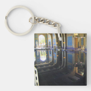 Roman Pool at Hearst Castle, California Keychain