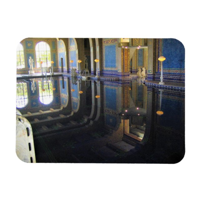 Roman Pool at Hearst Castle, California Magnet (Horizontal)