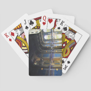 Roman Pool at Hearst Castle, California Poker Cards
