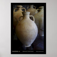 Roman pottery  poster
