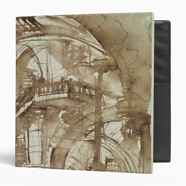 Roman Prison, c.1744-5 Binder (Front/Inside)