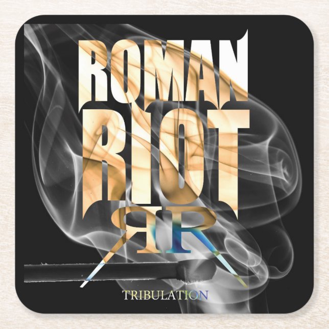 Roman Riot Coaster (Front)