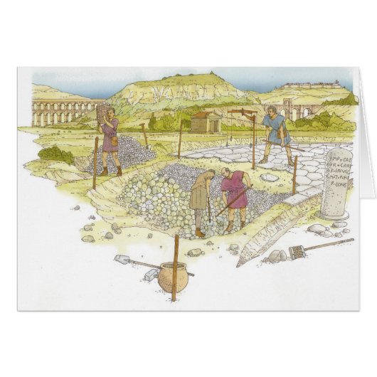 Roman road. Detail Cards (Front Horizontal)