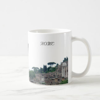Roman Ruins Entrance in Rome Italy Coffee Mug