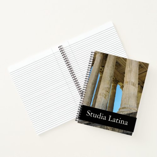 Roman Ruins Latin Classics Studies Custom Notebook