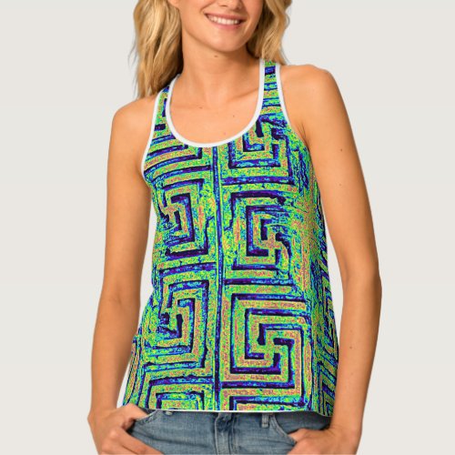 Roman sculpture tank top