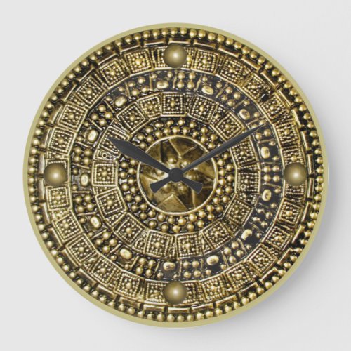 Roman Shield Large Clock