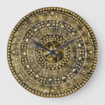 Roman Shield Large Clock at Zazzle
