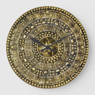 Roman Shield Large Clock
