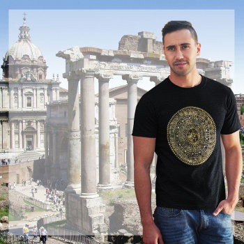 Roman Shield T-shirt by shelbysemail2 at Zazzle