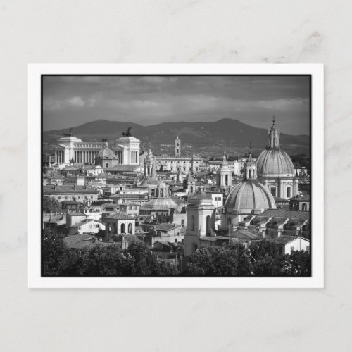 Roman Skyline Postcard